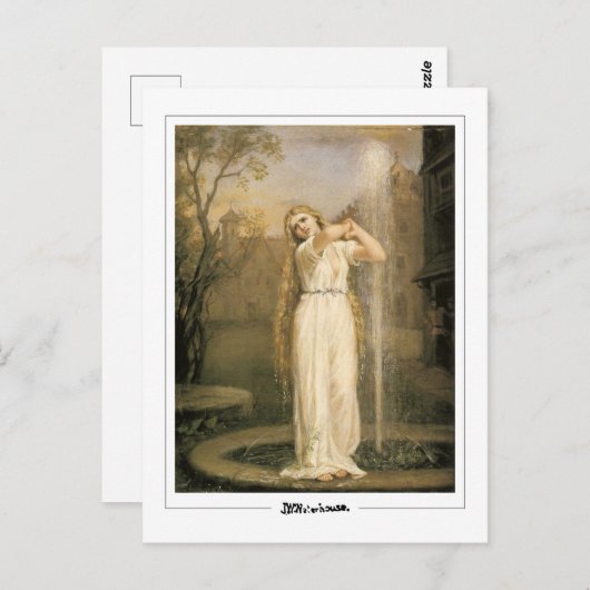 John William Waterhouse #11 -ファインアートはがき ポストカード (正面/裏面)