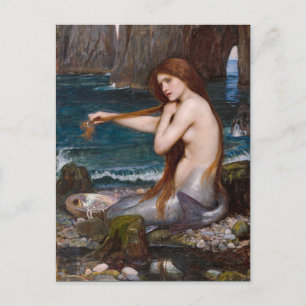 John William Waterhouse 1900 CC1005の人魚 ポストカード