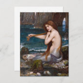 John William Waterhouse 1900 CC1005の人魚 ポストカード (正面/裏面)