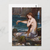 John William Waterhouse 1900 CC1005の人魚 ポストカード (正面/裏面)