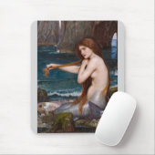 John William Waterhouse 1900 CC1041による人魚 マウスパッド (マウス)