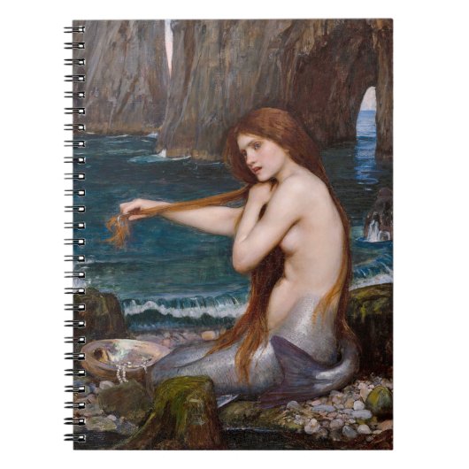 John William Waterhouse 1900 CC1042による人魚 ノートブック (正面)