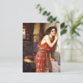 John William Waterhouse (1909) 'Thisbe' ポストカード (スタンド正面)