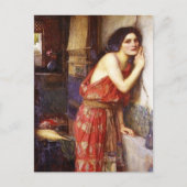 John William Waterhouse (1909) 'Thisbe' ポストカード (正面)