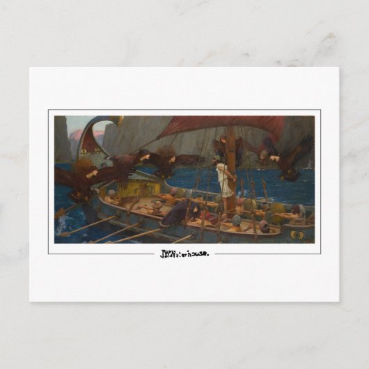 John William Waterhouse #6 -ファインアートはがき ポストカード (正面)