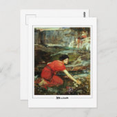 John William Waterhouse #7 -ファインアートはがき ポストカード (正面/裏面)