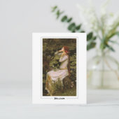 John William Waterhouse #90 -ファインアートはがき ポストカード (スタンド正面)