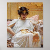 John William Waterhouse - Cleopatra ポスター (正面)