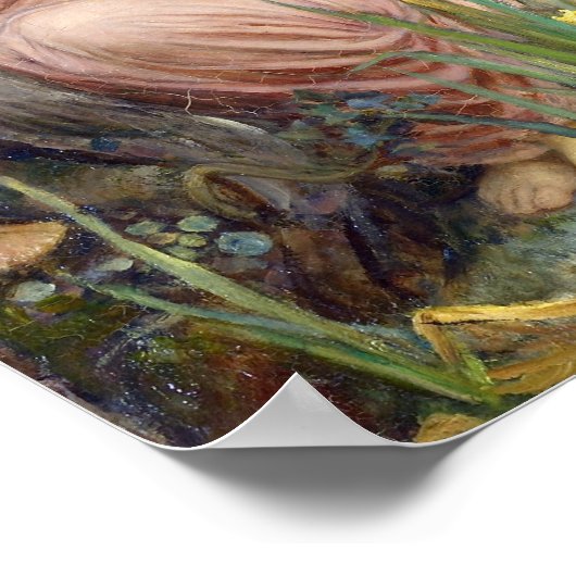 John William Waterhouse Echo and Narcissus ポスター (角)