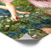 John William Waterhouse Gather Ye Rosebuds ポスター (角)