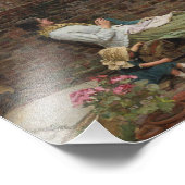 John William Waterhouse - Good Neighbors フォトプリント (角)