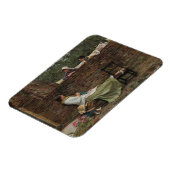 John William Waterhouse - Good Neighbors マグネット (左側)