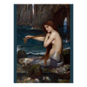 John William Waterhouse Mermaid CC0795 ポスター (正面)