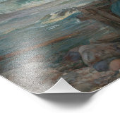 John William Waterhouse - Miranda - The Tempest フォトプリント (角)