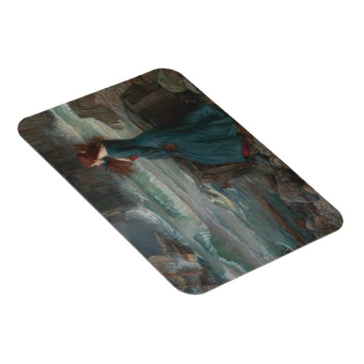 John William Waterhouse - Miranda - The Tempest マグネット (右側)