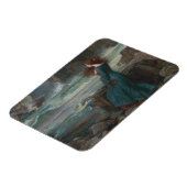 John William Waterhouse - Miranda - The Tempest マグネット (左側)