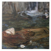 John William Waterhouse - Nymphs Findingの勉強 タイル (正面)