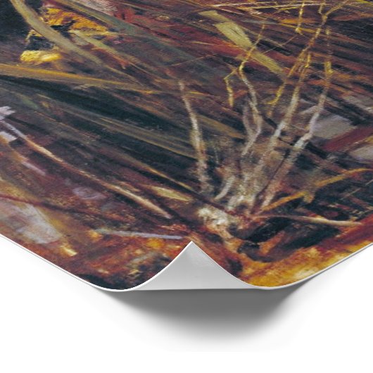 John William Waterhouse The Lady Of Shalott ポスター (角)