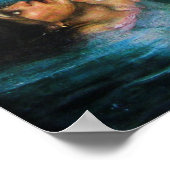 John William Waterhouse The Siren Poster ポスター (角)