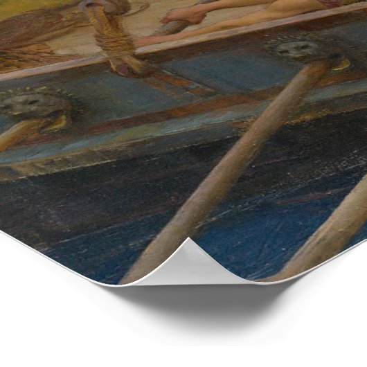 John William Waterhouse - Ulysses and the Sirens ポスター (角)