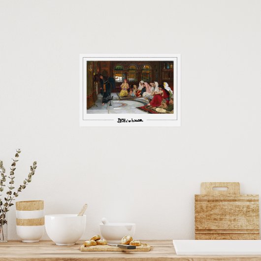John William Waterhouse Zedign Art Poster #45 ポスター (キッチン)