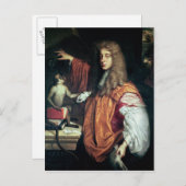 John Wilmot 2nd Earl of Rochester, c.1675 ポストカード (正面/裏面)