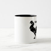 johnny_automatic_rooster_silhouette、ガザボブ ツートーンマグカップ (中央)