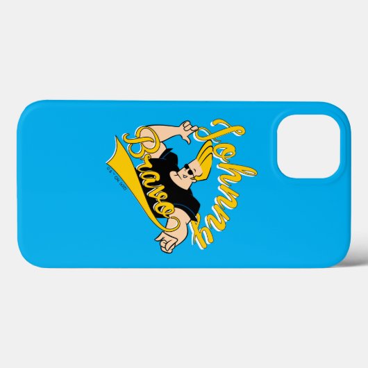 Johnny Bravo Athletic Graphic Case-Mate iPhoneケース (裏面 (横))