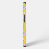 Johnny Bravo Characters Pattern iPhoneケース (左側面)