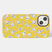 Johnny Bravo Characters Pattern iPhoneケース (裏面横)