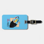 Johnny Bravo Comb - Don't Touch The Hair! ラゲッジタグ (正面横)