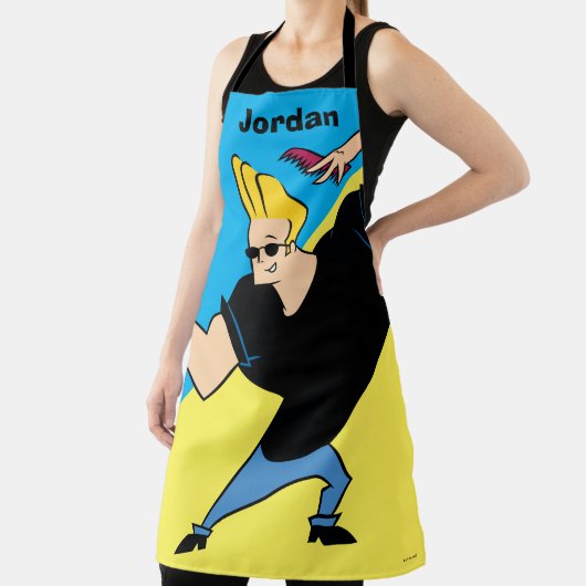 Johnny Bravo Combing Hair エプロン (インサイチュ)