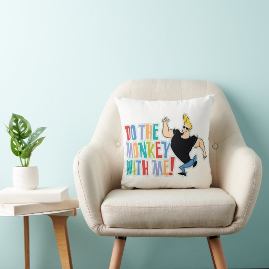 Johnny Bravo - Do The Monkey With Me! クッション (椅子)