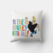 Johnny Bravo - Do The Monkey With Me! クッション (裏面)