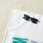 Johnny Bravo - Do The Monkey With Me! ビーチタオル (インサイチュ)