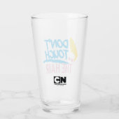 Johnny Bravo - Don't Touch The Hair Graphic タンブラーグラス (裏面)