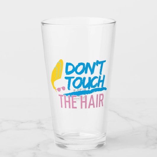 Johnny Bravo - Don't Touch The Hair Graphic タンブラーグラス (正面)