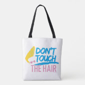 Johnny Bravo - Don't Touch The Hair Graphic トートバッグ (裏面)