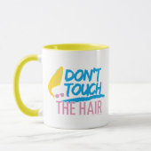 Johnny Bravo - Don't Touch The Hair Graphic マグカップ (左)