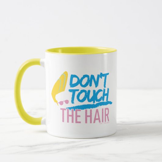 Johnny Bravo - Don't Touch The Hair Graphic マグカップ (左)