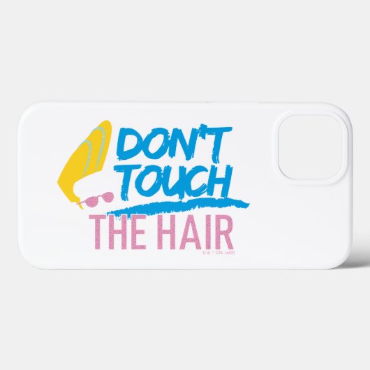 Johnny Bravo - Don't Touch The Hair Graphic Case-Mate iPhoneケース (裏面 (横))