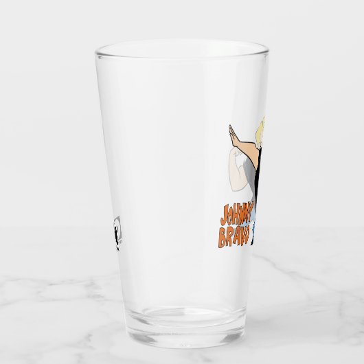 Johnny Bravo Flexing タンブラーグラス (右)