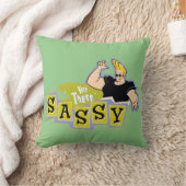 Johnny Bravo - Hey There Sassy クッション (ブランケット)