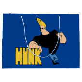 Johnny Bravo - Hunk ラージペーパーバッグ (裏面)
