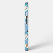 Johnny Bravo Icon Pattern iPhoneケース (左側面)