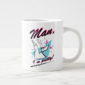 Johnny Bravo - Man I'm かわいらしレトロ ジャンボコーヒーマグカップ (右)