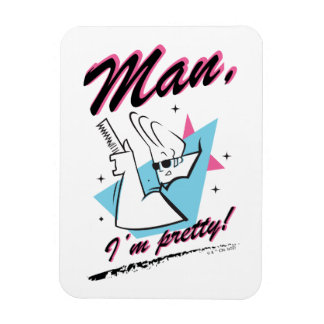Johnny Bravo - Man I'm かわいらしレトロ マグネット