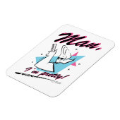 Johnny Bravo - Man I'm かわいらしレトロ マグネット (左側)