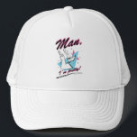 Johnny Bravo - Man I'm Pretty Retro Graphic キャップ<br><div class="desc">Check out this retro character graphic of Johnny Bravo that reads: "Man I'm Pretty!".</div>