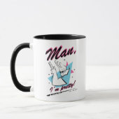 Johnny Bravo - Man I'm Pretty Retro Graphic マグカップ (左)